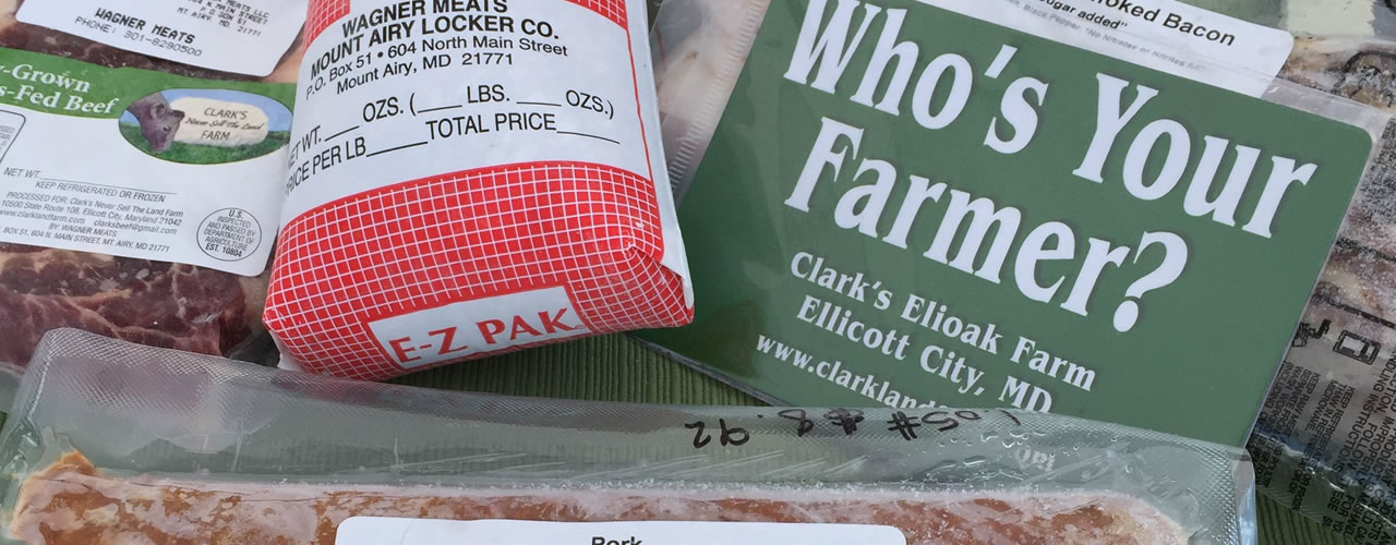 Meat Packs available in-store on Clarks Farm