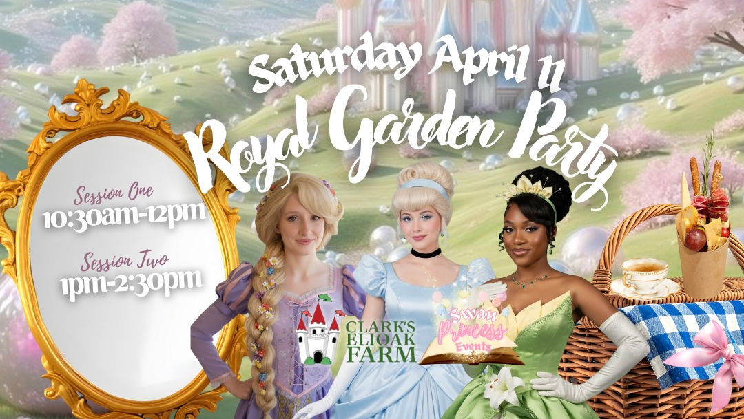 Spring Garden Party for Princesses at Clarks Farm